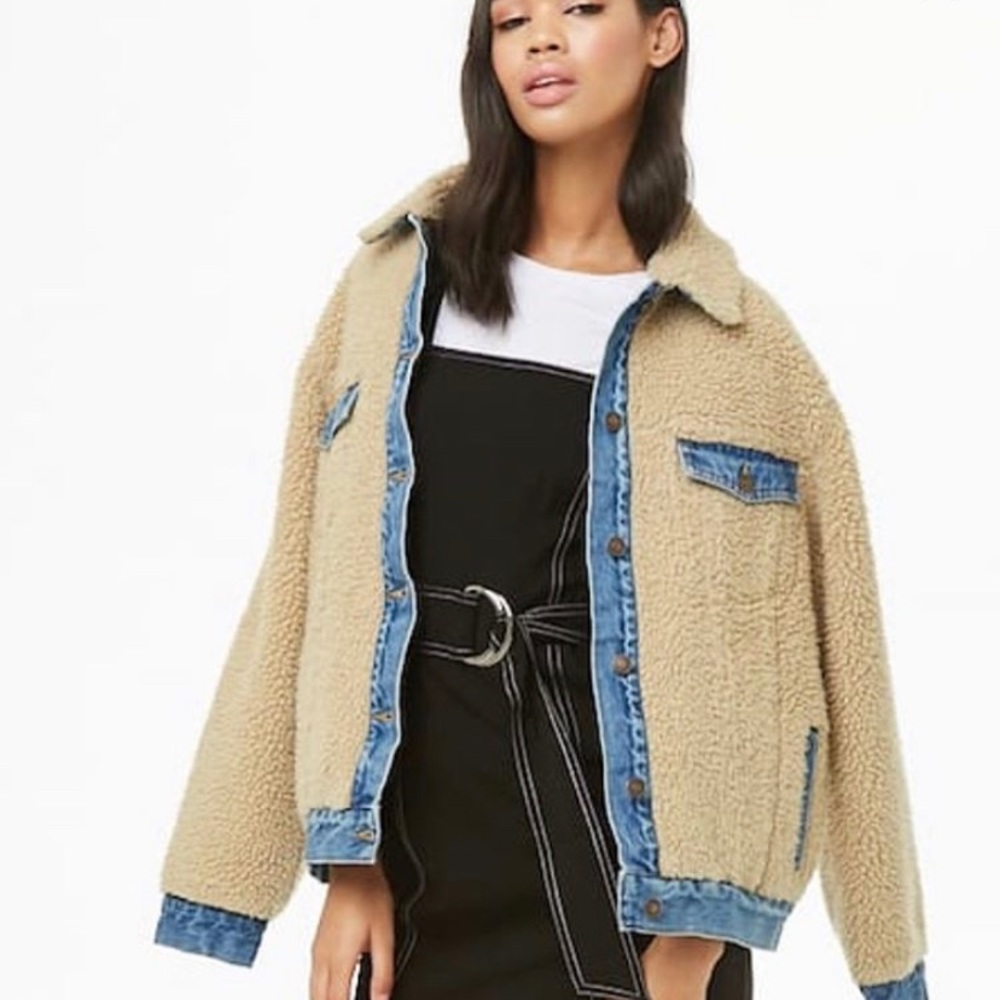Reversible denim and Shepra jacket